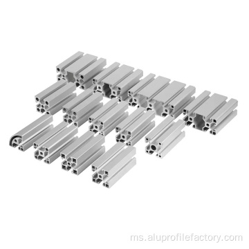 Profil T-Slot Penyemperitan Aluminium Perindustrian